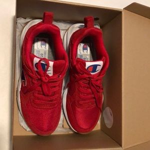Champion Red Shoes
